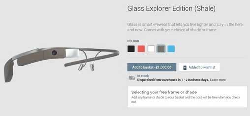 Google Glass UK
