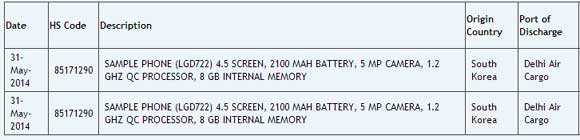 LG G3 Mini LGD722