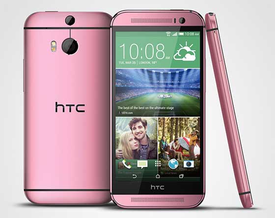 Pink HTC One M8