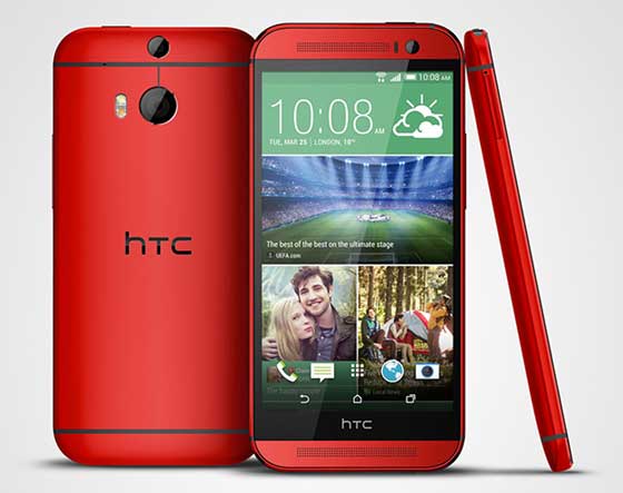 Red HTC One M8