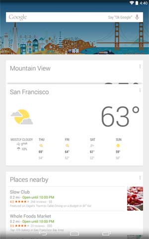 Google Now Launcher