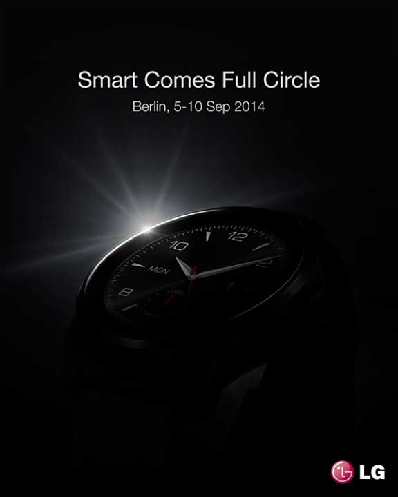 LG Wearable Circular Smart Watch