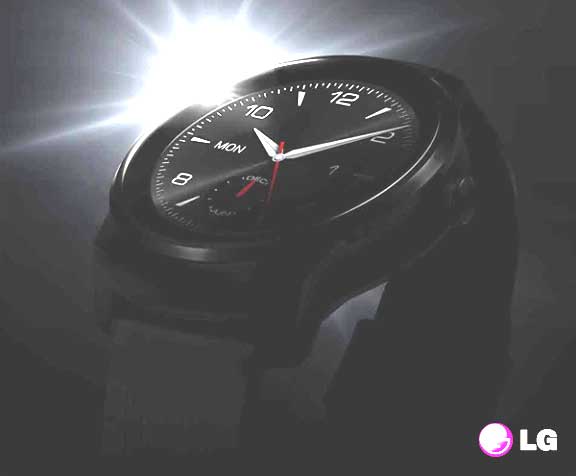 LG Wearable Circular Smart Watch