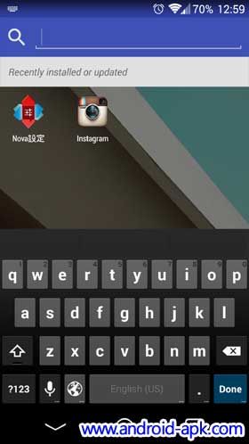 Nova Launcher App Drawer