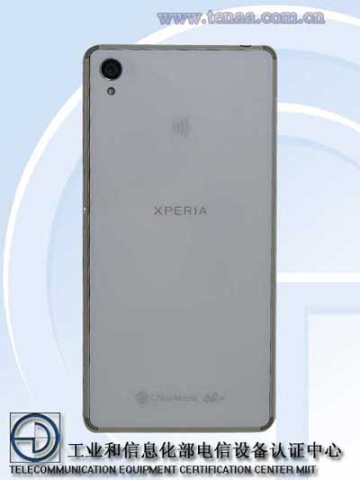 Sony Xperia Z3 L55t 機背