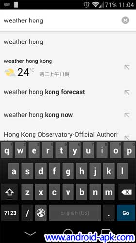 Chrome Answer in Suggest
