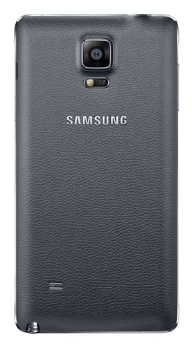 Galaxy Note 4 back