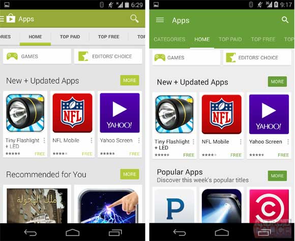 Google Play 5.0 Apps