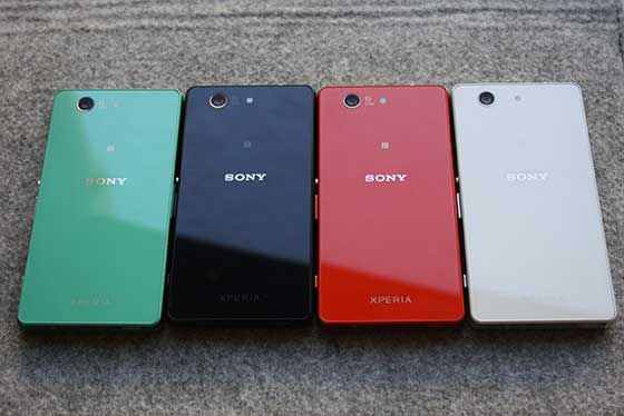Sony Xperia Z3 Compact Backview