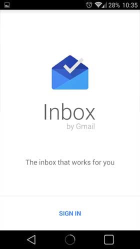 Inbox by gmail