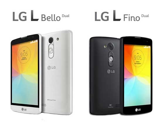 LG L Bello L Fino Dual