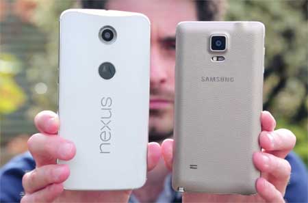 Nexus 6 vs Note 4