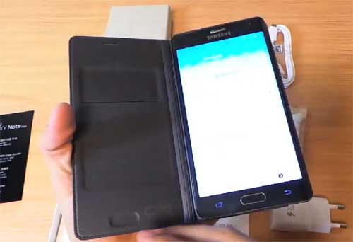 Samsung Galaxy Note Edge Unboxing