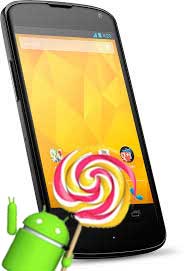 Nexus 4 Android 5.0 Lollipop