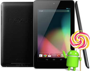 Nexus Tablet Lollipop