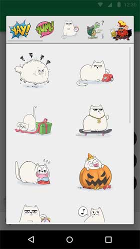 Google Hangouts Stickers