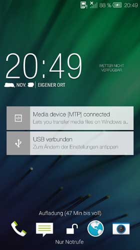 HTC One M8 Lollipop