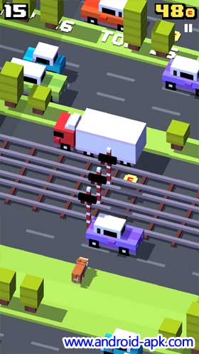 Crossy Road 天天過馬路 火車軌