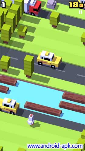 Crossy Road 天天過馬路 過河