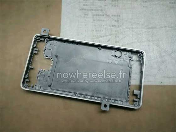 Galaxy S6 Metal Chasis Backview