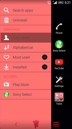 Manchested United 曼聯 Xperia Theme