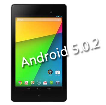 Nexus 7 2013 Android 5.0.2