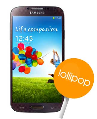 Samsung Galaxy S4 Lollipop