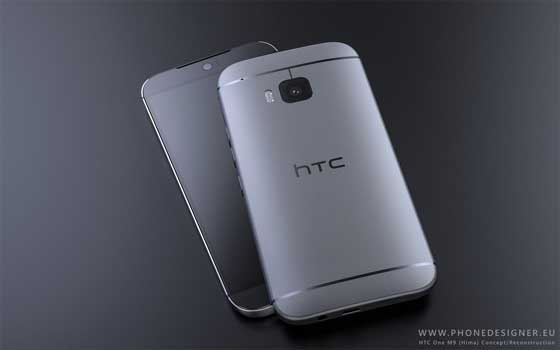 HTC One M9 Render Back