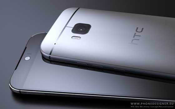 HTC One M9 Render Silver