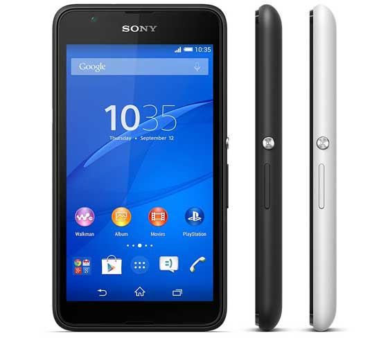 Sony Xperia E4g Front view
