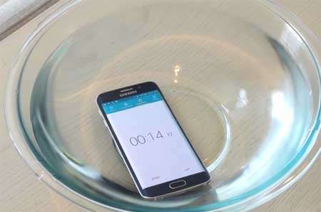 Galaxy S6 Edge 防水测试