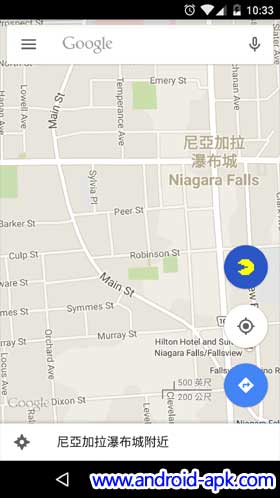Google Maps Mobile Pac Man