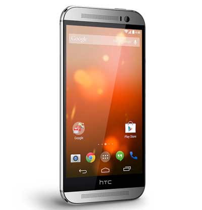 HTC One M8 Google Play Edition 开始 Android