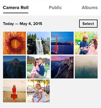 Flickr Camera Roll