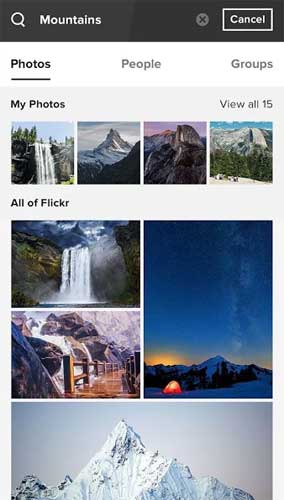 Flickr Search