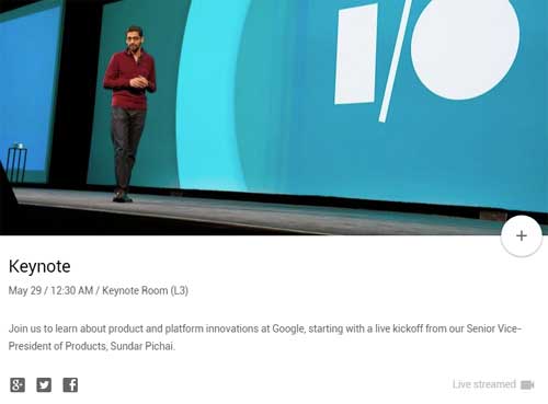 Google I/O 2015 Keynote