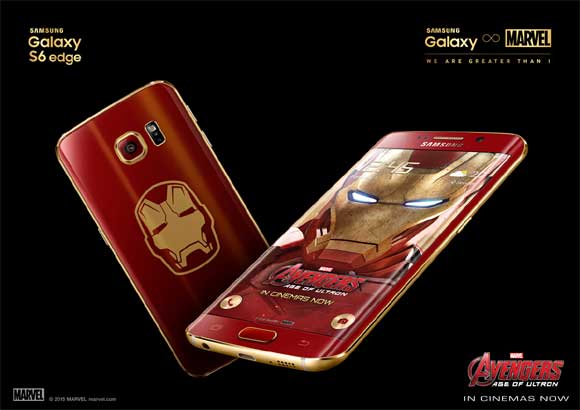 Iron Man Galaxy S6 Edge