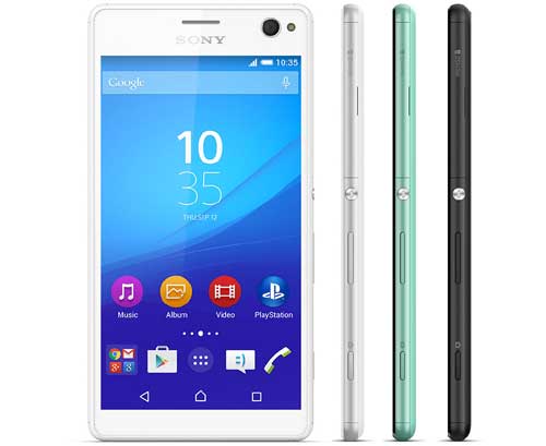 Sony Xperia C4 Side View