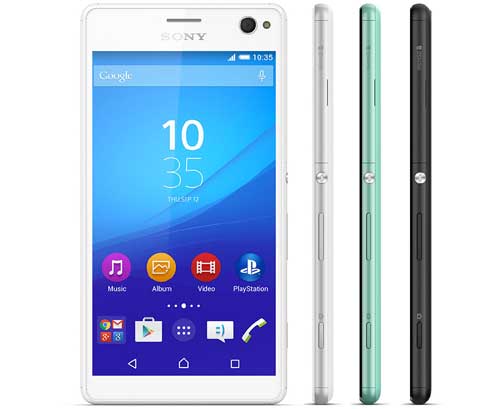 Sony Xperia C4 Side View