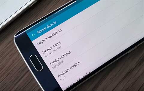Galaxy S6 Android 5.1.1