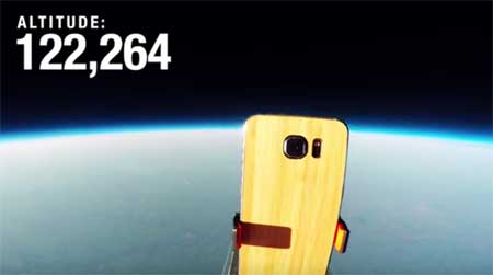 Galaxy S6 Send to Space