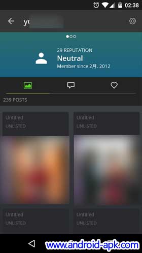 imgur app view