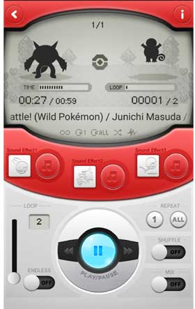 Pokemon Jukebox App