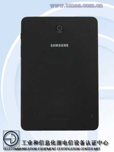 Samsung Galaxy Tab S2 8.0 Back