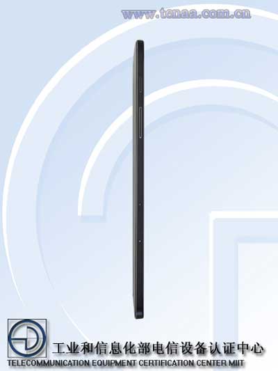 Samsung Galaxy Tab S2 8.0 Side View