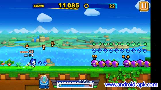 Sonic Runners Game Play