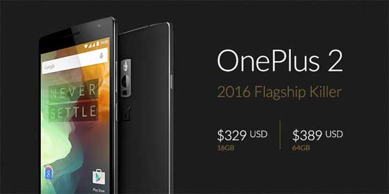 OnePlus 2 售价