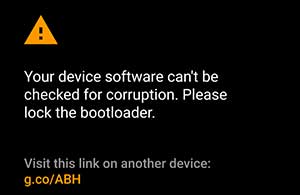 Nexus Boot Warning Orange