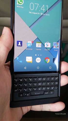 BlackBerry Venice Screen