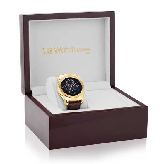 LG Watch Urbane Luxe Gold